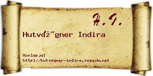 Hutvágner Indira névjegykártya